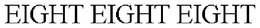 EIGHT EIGHT EIGHT trademark