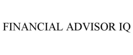 FINANCIAL ADVISOR IQ trademark