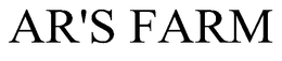 AR'S FARM trademark