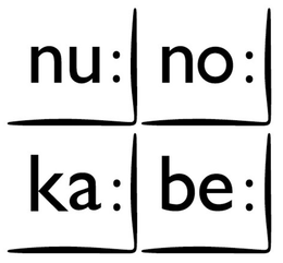NU : NO : KA : BE : trademark
