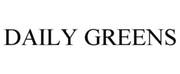 DAILY GREENS trademark