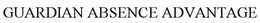 GUARDIAN ABSENCE ADVANTAGE trademark