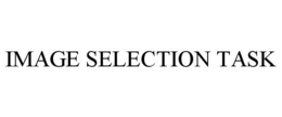 IMAGE SELECTION TASK trademark