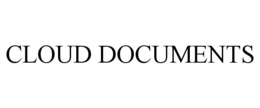 CLOUD DOCUMENTS trademark