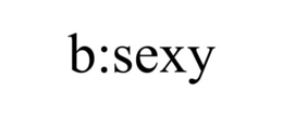 B:SEXY trademark