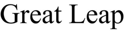 GREAT LEAP trademark
