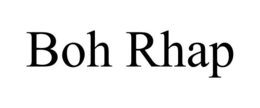 BOH RHAP trademark