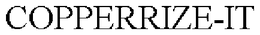 COPPERRIZE-IT trademark