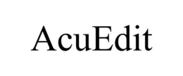 ACUEDIT trademark