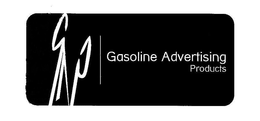 GAP GASOLINE ADVERTISING PRODUCTS trademark