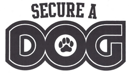 SECURE A DOG trademark