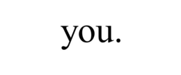 YOU. trademark
