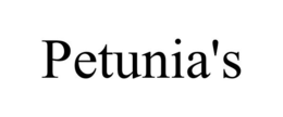 PETUNIA'S trademark