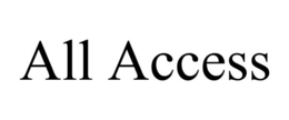 ALL ACCESS trademark