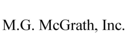 M.G. MCGRATH, INC. trademark