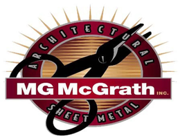 MG MCGRATH INC. ARCHITECTURAL SHEET METAL trademark