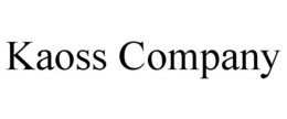 KAOSS COMPANY trademark