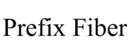 PREFIX FIBER trademark