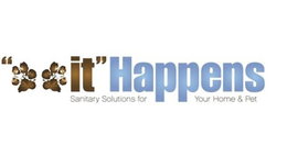 "IT" HAPPENS SANITARY SOLUTIONS FOR YOUR HOME & PET trademark