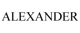 ALEXANDER trademark