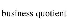 BUSINESS QUOTIENT trademark