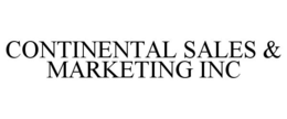 CONTINENTAL SALES & MARKETING INC trademark