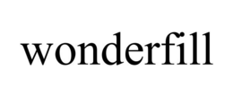 WONDERFILL trademark
