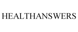 HEALTHANSWERS trademark