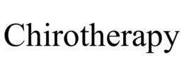 CHIROTHERAPY trademark