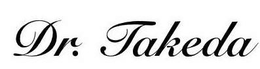 DR.TAKEDA trademark