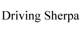 DRIVING SHERPA trademark