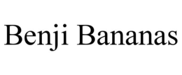 BENJI BANANAS trademark