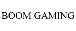 BOOM GAMING trademark