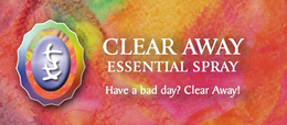 CLEAR AWAY ESSENTIAL SPRAY HAVE A BAD DAY? CLEAR AWAY trademark