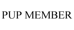 PUP MEMBER trademark