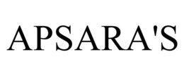 APSARA'S trademark