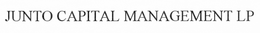 JUNTO CAPITAL MANAGEMENT trademark