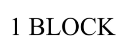 1 BLOCK trademark