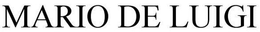 MARIO DE LUIGI trademark