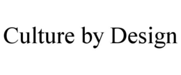 CULTURE BY DESIGN trademark