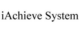 IACHIEVE SYSTEM trademark