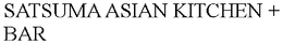 SATSUMA ASIAN KITCHEN + BAR trademark