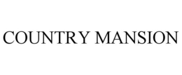 COUNTRY MANSION trademark