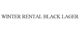 WINTER RENTAL BLACK LAGER trademark