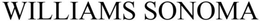 WILLIAMS SONOMA trademark
