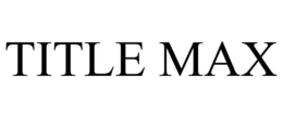 TITLE MAX trademark