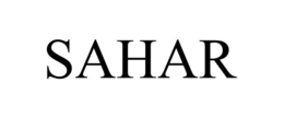 SAHAR trademark