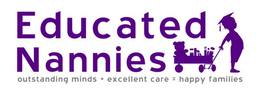 EDUCATED NANNIES OUTSTANDING MINDS + EXCELLENT CARE = HAPPY FAMILIES trademark