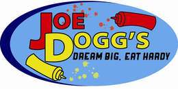 JOE DOGG'S DREAM BIG, EAT HARDY trademark