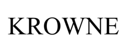 KROWNE trademark